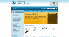 Desktop Screenshot of nationalfurnaceparts.com